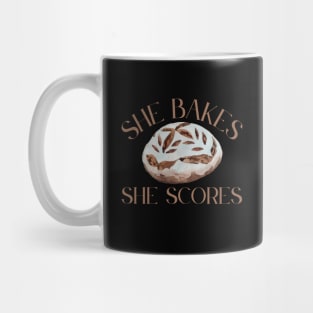 Sourdough Bread Baker Maker She Bakes She Scores Mug